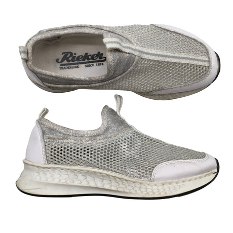Unisex Rieker - Tossud, suurus 36 - Valge ()