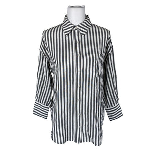 Unisex Anine Bing - Triiksärk, suurus 34 - Hall (1)