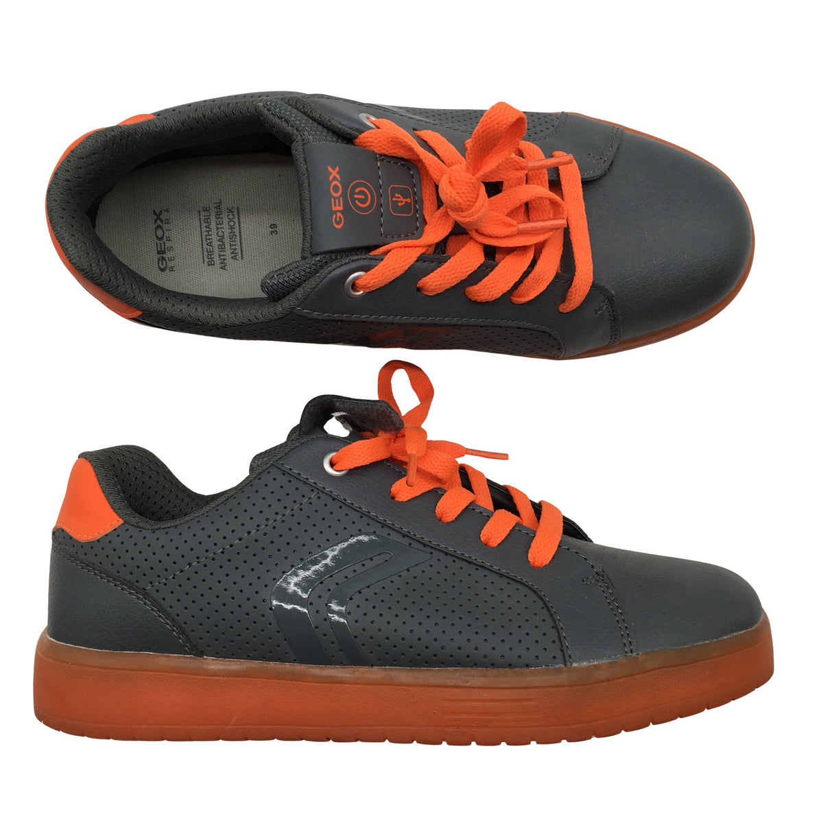 Unisex Geox - Tennised, suurus 39 - Hall (1)