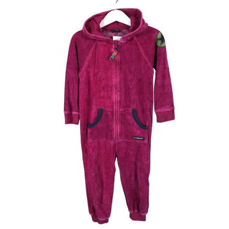 Unisex Villervalla - Pükskostüüm, suurus 92 - 98 - Lilla ()