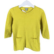 Unisex COS - Kootud kleit, suurus 98 - 104 - Kollane ()