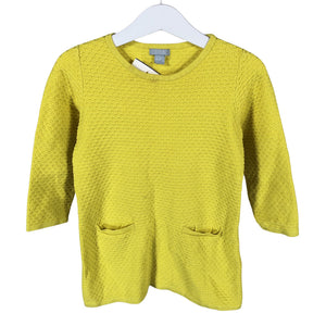 Unisex COS - Kootud kleit, suurus 98 - 104 - Kollane (1)