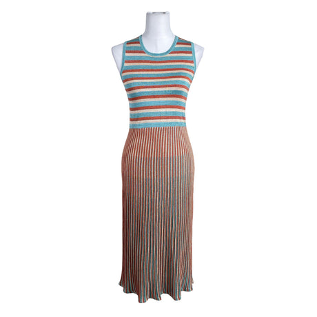 Unisex Nümph - Kootud kleit, suurus 36 - Türkiis ()