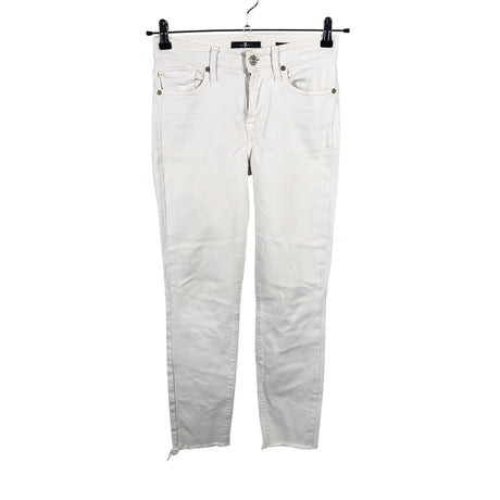 Unisex 7 for all mankind - Teksad, suurus W27 - Looduslik valge ()