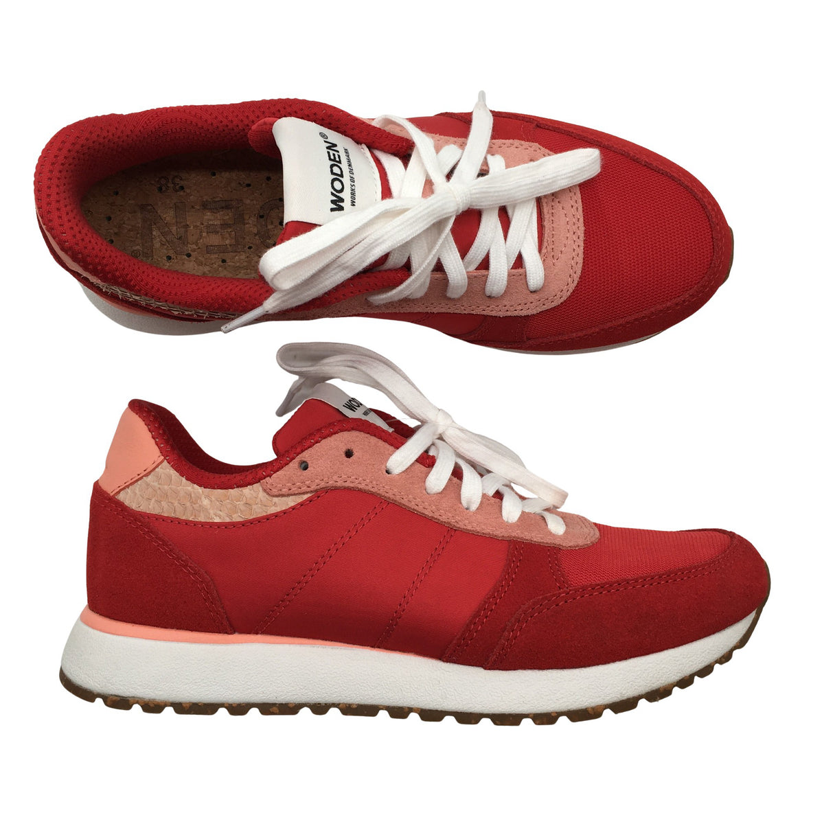 Unisex Woden - Tennised, suurus 38 - Punane (1)