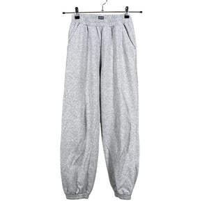 Unisex R-collection - Dressikangast püksid, suurus 34 - Hall (1)