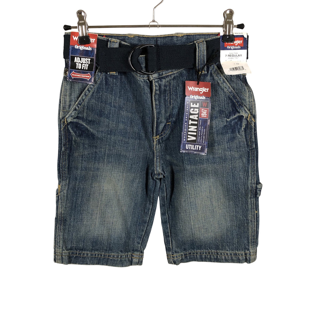 Unisex Wrangler - Teksast lühikesed püksid, suurus 116 - 122 - Sinine (1)