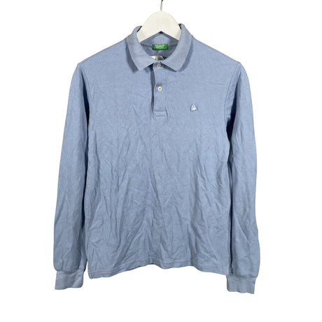 Unisex Benetton - Polosärk, suurus 164 - 170 - Helesinine ()
