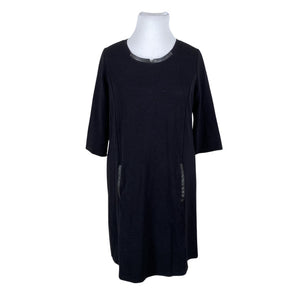 Unisex Taifun - Trikotaažist kleit, suurus 44 - Must (1)