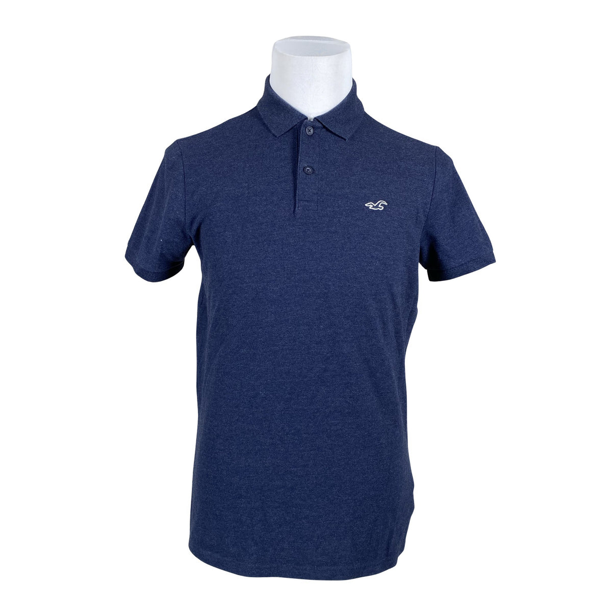 Unisex Hollister - Polosärk, suurus M - Sinine (1)