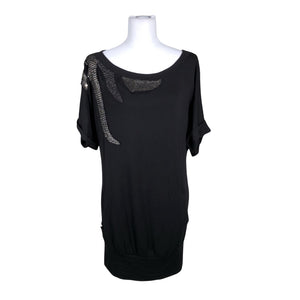 Unisex Guess - T-särk, suurus 38 - Must (1)