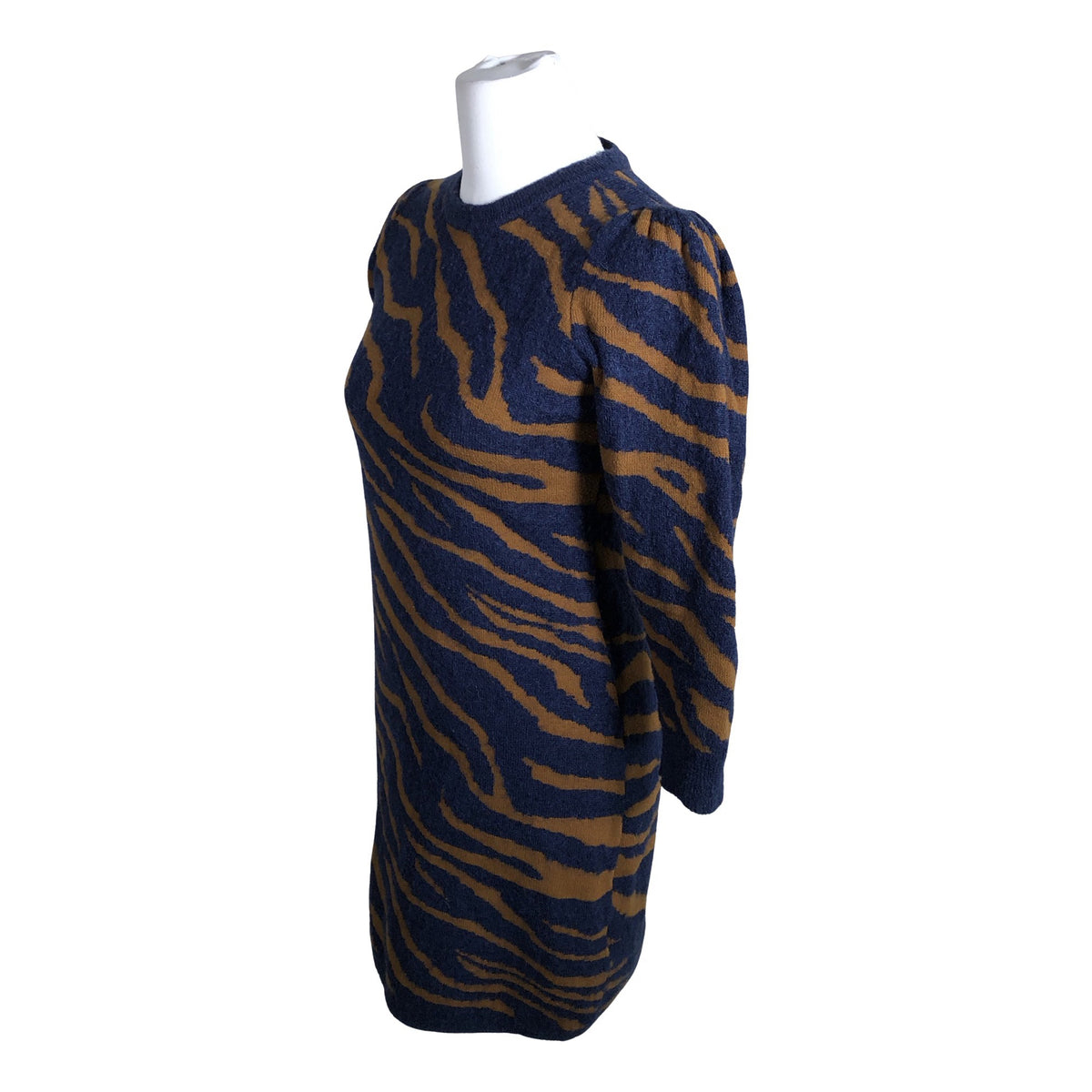 Unisex Gestuz - Kootud kleit, suurus 36 - Pruun (3)