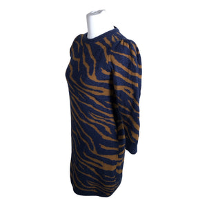 Unisex Gestuz - Kootud kleit, suurus 36 - Pruun (3)