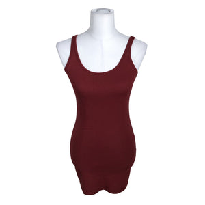 Unisex Soyaconcept - Trikotaažist topp, suurus 34 - Veinipunane (1)