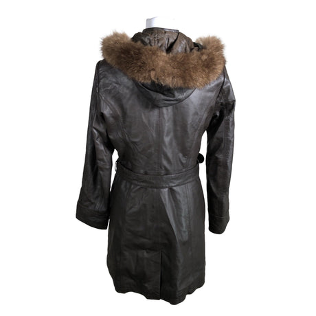 Unisex Cortefiel - Nahktagi, suurus 38 - Pruun (2)