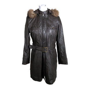 Unisex Cortefiel - Nahktagi, suurus 38 - Pruun (1)