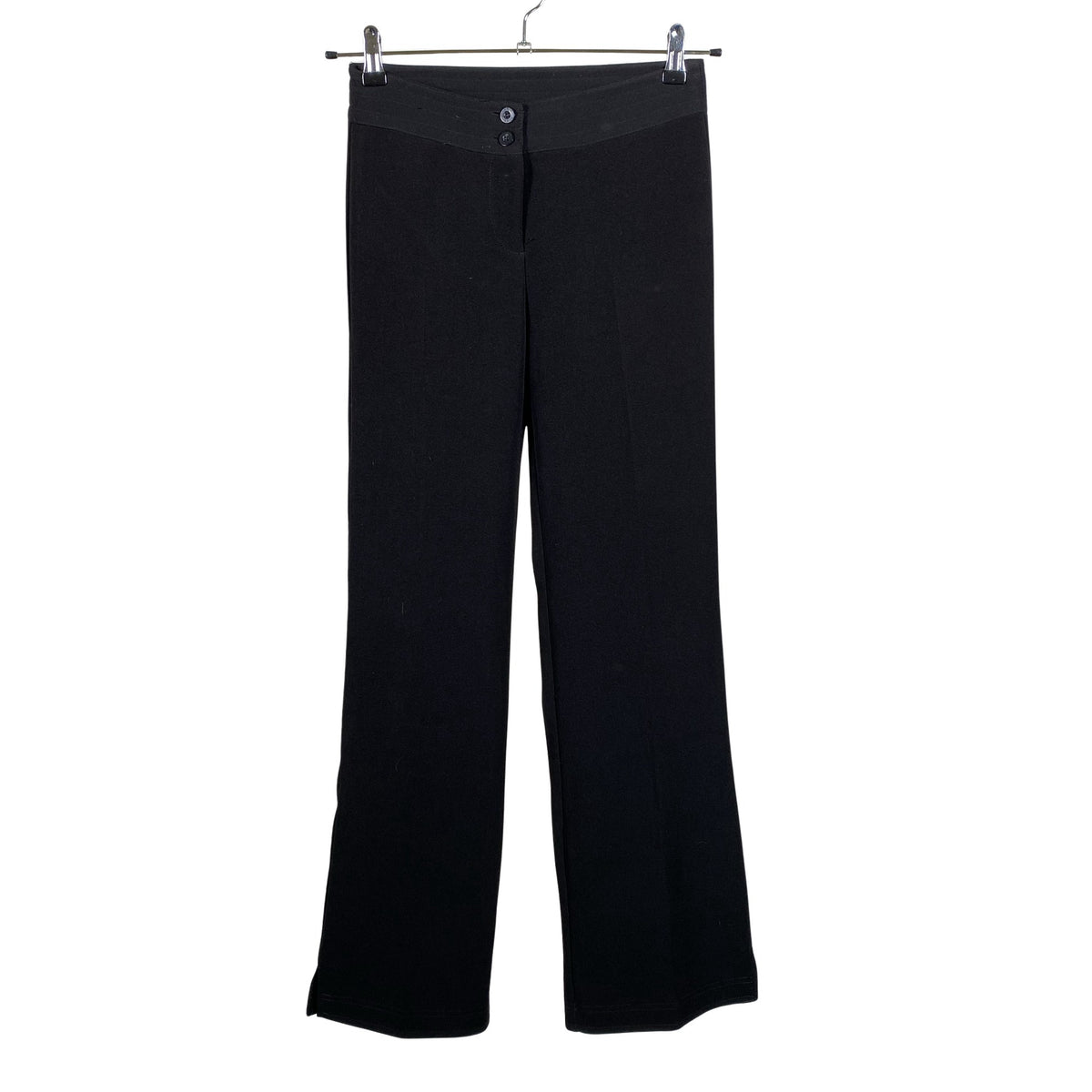 Unisex Trendy Look - Mittevenivad püksid, suurus 34 - Must (1)