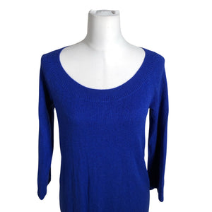 Unisex Diane von Furstenberg - Kootud kleit, suurus 36 - Sinine (3)