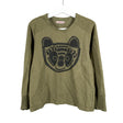 Unisex Punainen Norsu - Dressikangast pluus, suurus 116 - 122 - Roheline ()