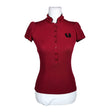 Unisex Fred Perry - Polosärk, suurus 38 - Punane ()