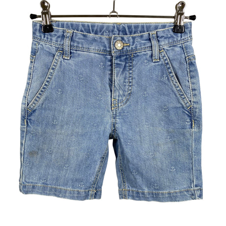Unisex Benetton - Teksast lühikesed püksid, suurus 116 - 122 - Helesinine ()