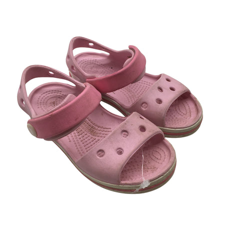 Unisex Crocs - Rihmikud, suurus 25 - Heleroosa (2)