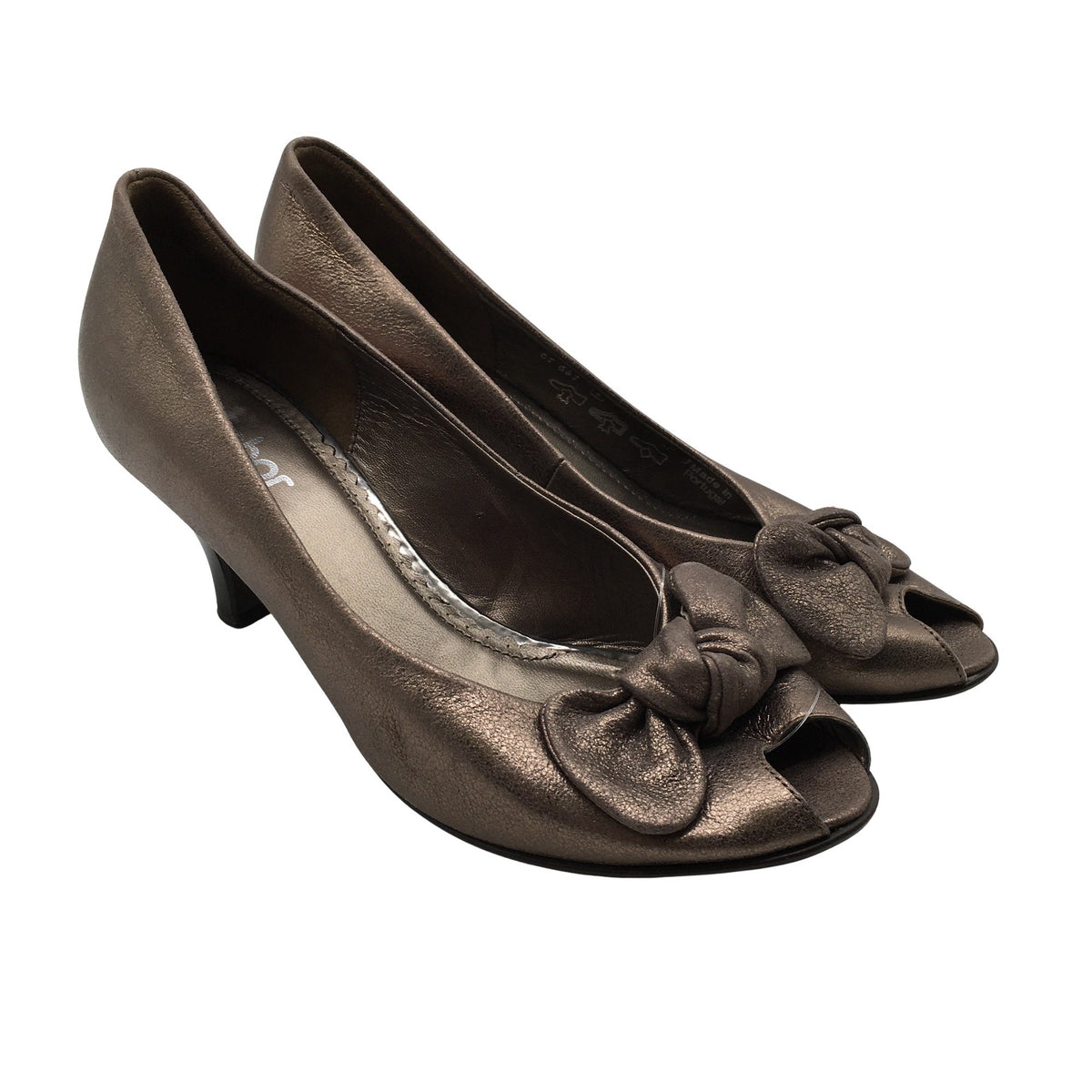 Unisex Gabor - Lahtise ninaga kontsakingad, suurus 37 - Hall (2)