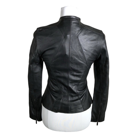 Unisex Karen Millen - Nahktagi, suurus 36 - Must (2)