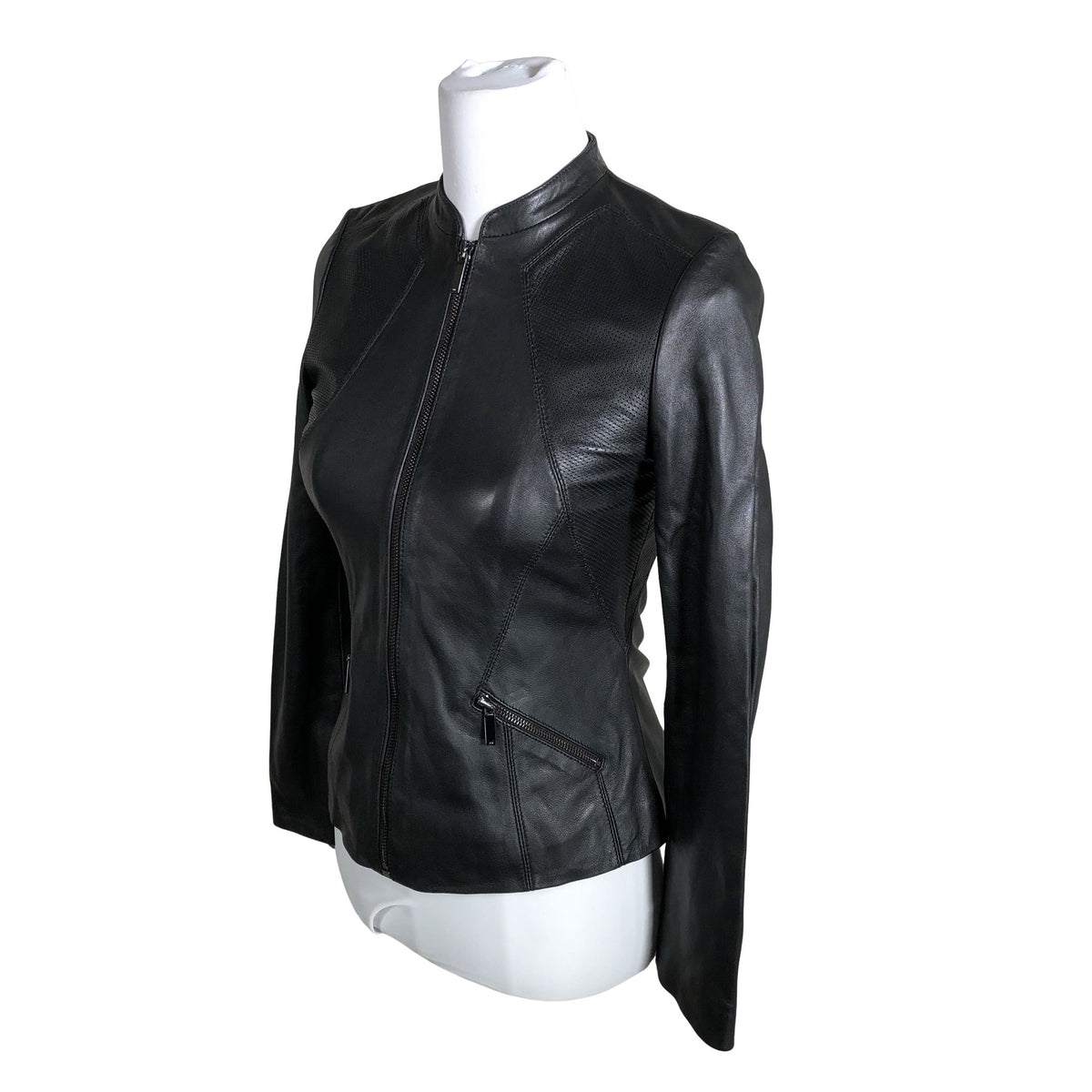 Unisex Karen Millen - Nahktagi, suurus 36 - Must (3)