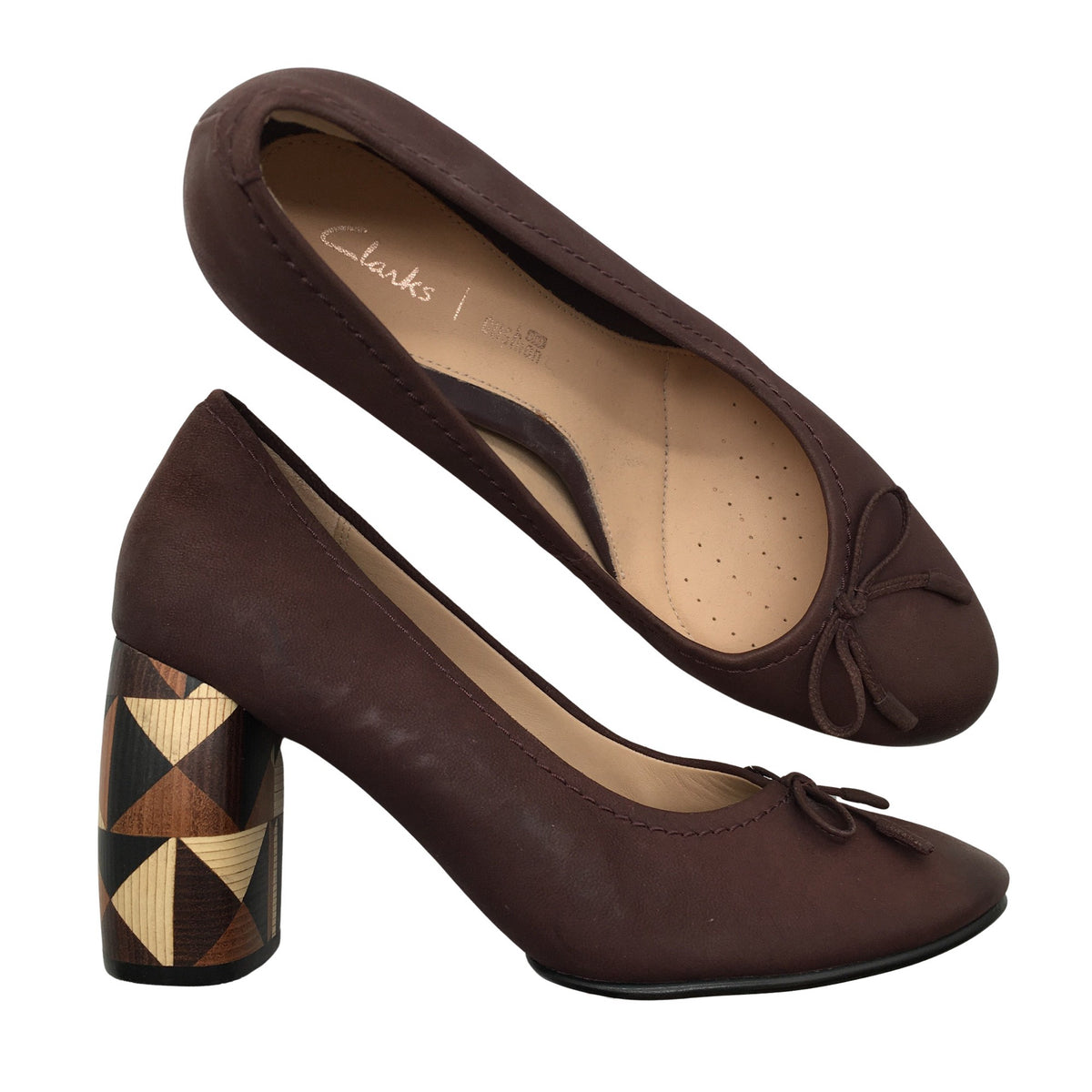 Unisex Clarks - Kontsakingad, suurus 38 - Lilla (1)
