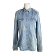 Unisex Cottonfield - Teksasärk, suurus 40 - Helesinine ()