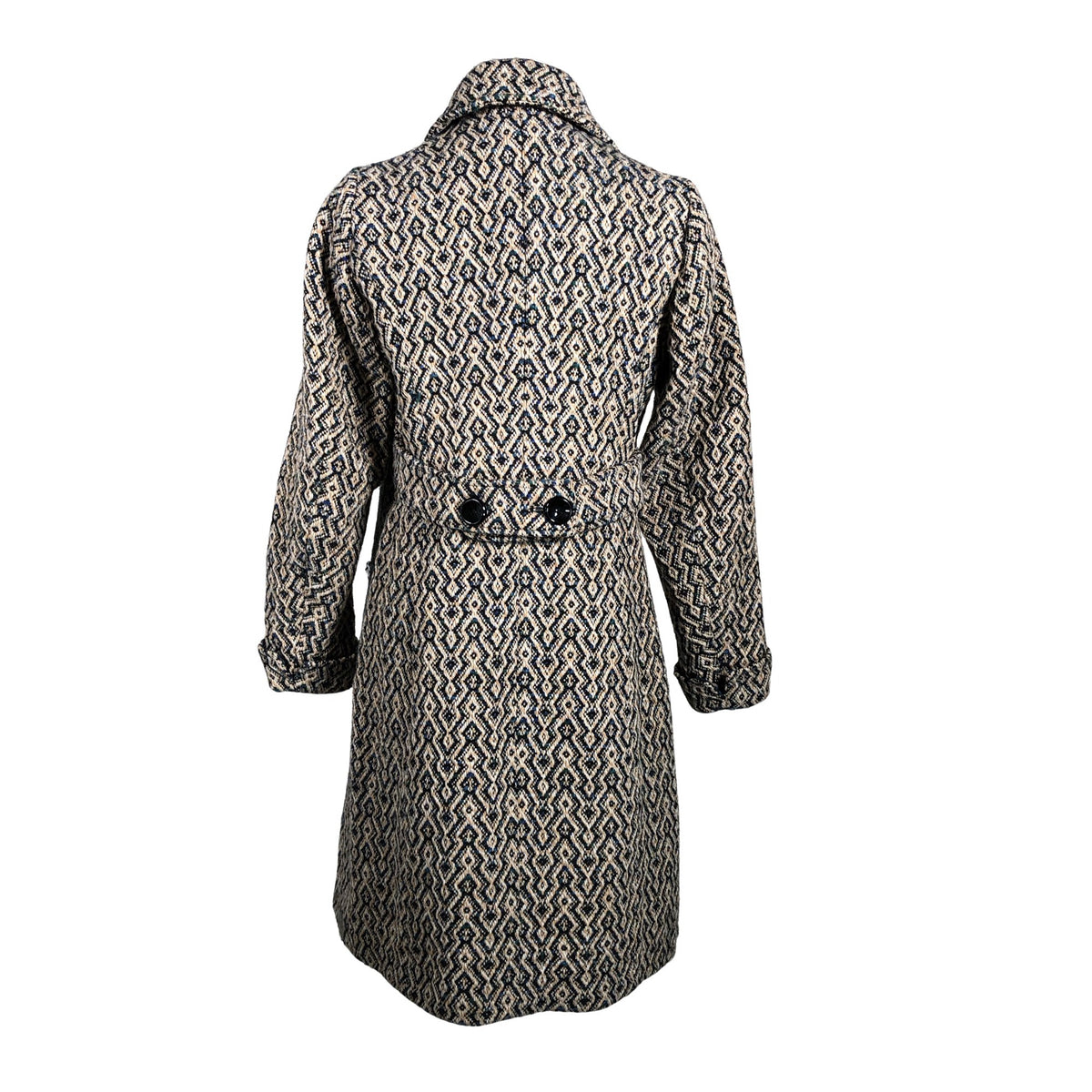 Unisex King Louie - Villane mantel, suurus 40 - Pruun (2)