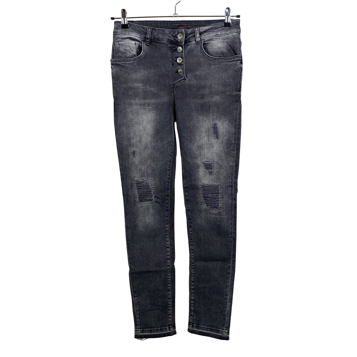 Unisex Perfect Jeans - Teksad, suurus 38 - Hall (1)