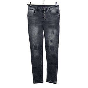 Unisex Perfect Jeans - Teksad, suurus 38 - Hall (1)