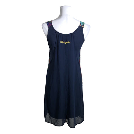 Unisex Desigual - Trikotaažist kleit, suurus 40 - Sinine (2)