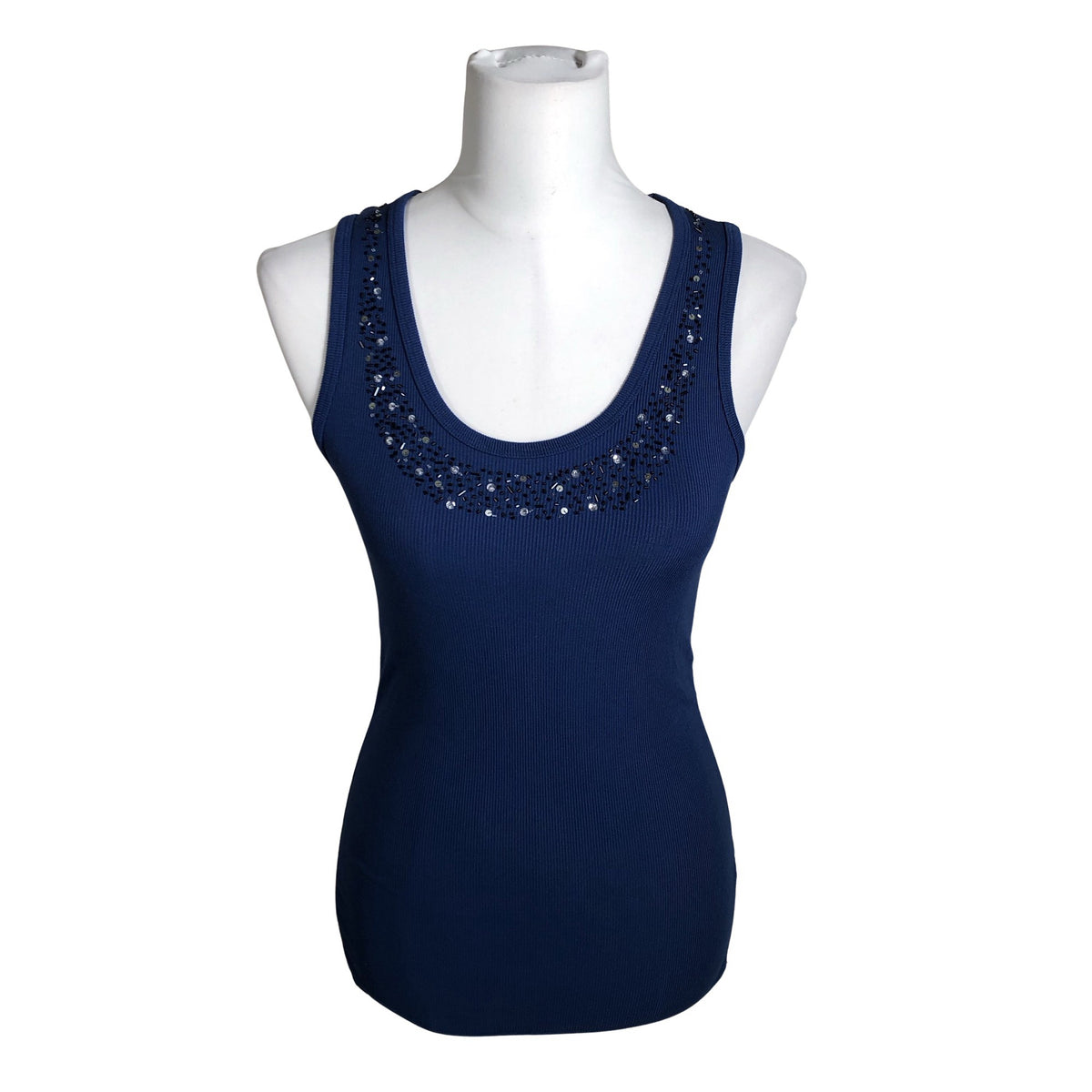 Unisex InWear - Trikotaažist topp, suurus 38 - Sinine (1)