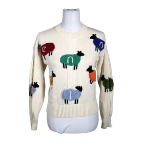 Unisex Benetton - Kampsun, suurus 36 - Valge (1)
