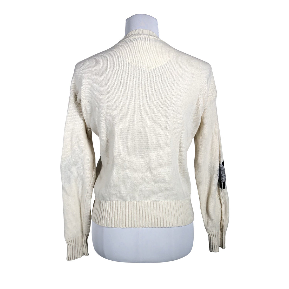Unisex Benetton - Kampsun, suurus 36 - Valge (2)