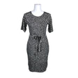 Unisex Nanso - Trikotaažist kleit, suurus 34 - Must ()