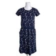 Unisex Gina - Trikotaažist kleit, suurus 38 - Sinine ()