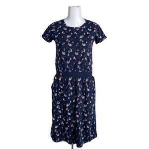 Unisex Gina - Trikotaažist kleit, suurus 38 - Sinine (1)