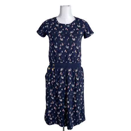 Unisex Gina - Trikotaažist kleit, suurus 38 - Sinine ()