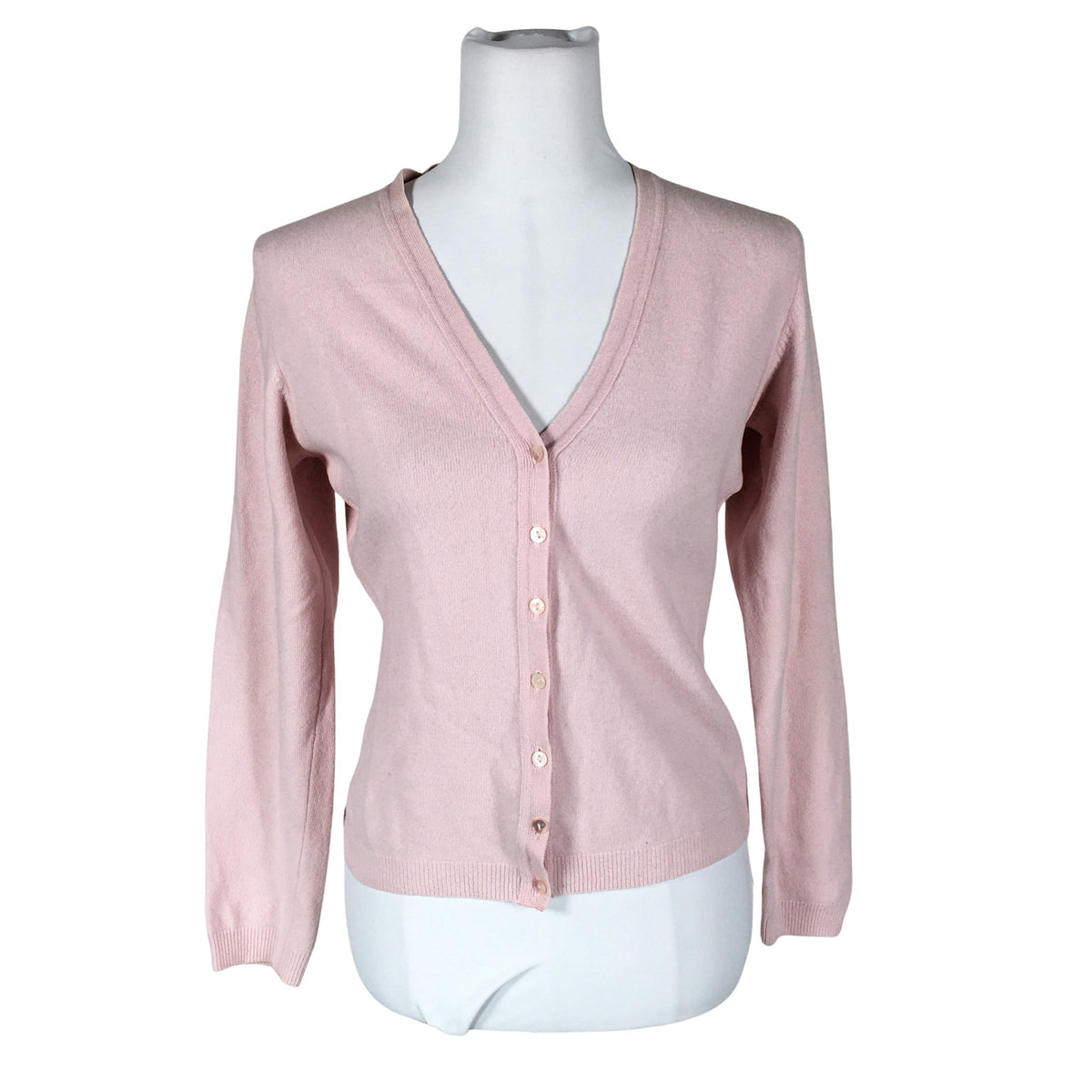Unisex Benetton - Kardigan, suurus 36 - Heleroosa (1)