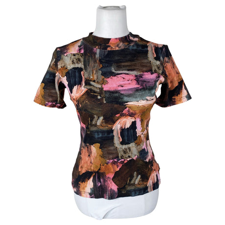 Unisex Aarrelabel - T-särk, suurus 34 - Must ()