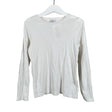 Unisex Lindex - Trikotaažist pluus, suurus 122 - 128 - Valge ()
