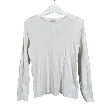 Unisex Lindex - Trikotaažist pluus, suurus 122 - 128 - Valge ()