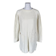 Unisex Nanso - Kootud kleit, suurus 36 - Valge ()