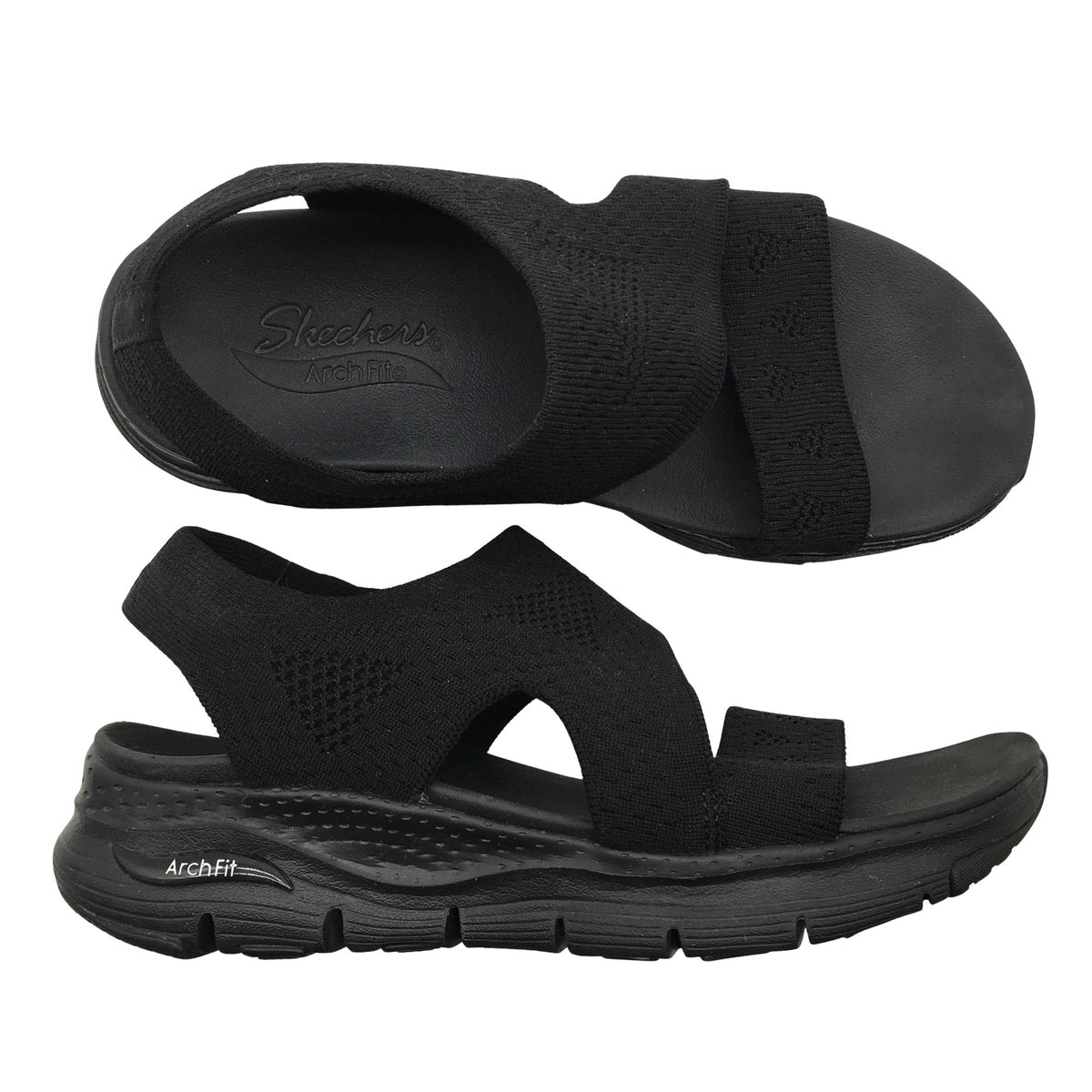 Unisex Skechers - Rihmikud, suurus 38 - Must (1)