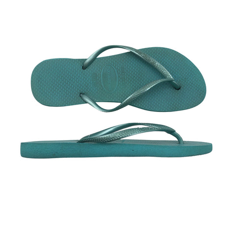 Unisex Havaianas - Plätud, suurus 41 - Roheline ()