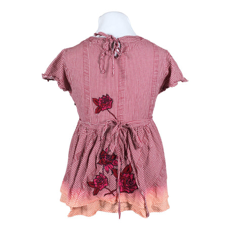 Unisex Odd Molly - Lühikeste käistega pluus, suurus 42 - Veinipunane (2)